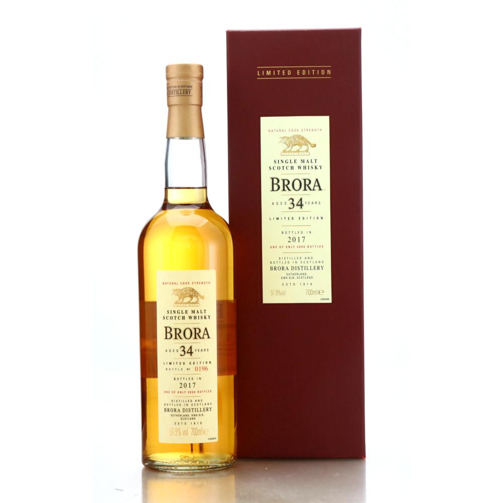 Brora 34 Year Old 2017 Release