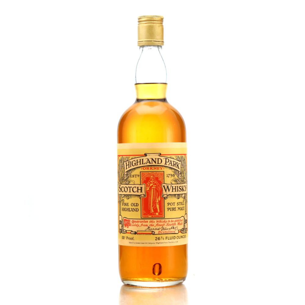 Highland Park Magnus Label 100 Proof 1960s-70s