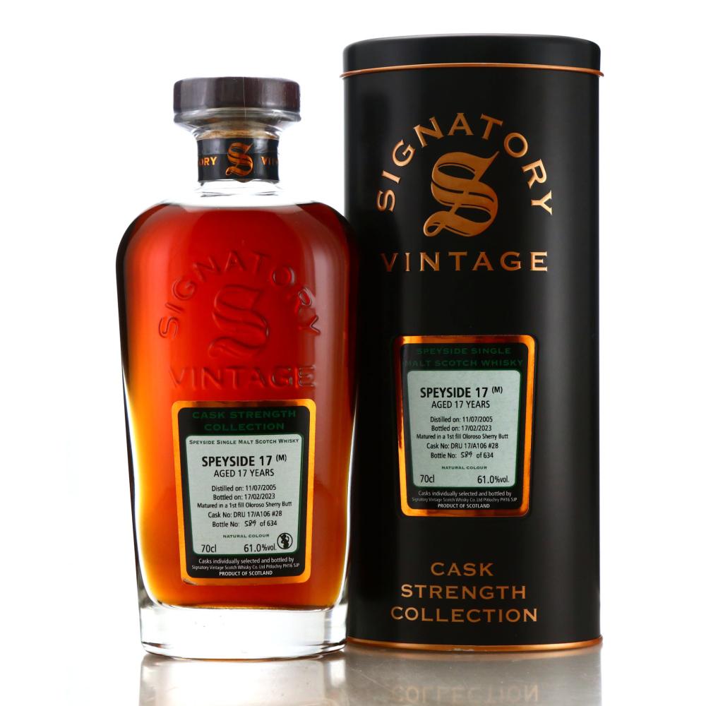 Macallan 'Speyside 17' 2005 Signatory Vintage 17 Year Old Cask Strength #28