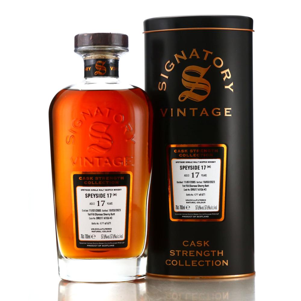 Macallan 'Speyside 17' 2005 Signatory Vintage 17 Year Old Cask Strength #3