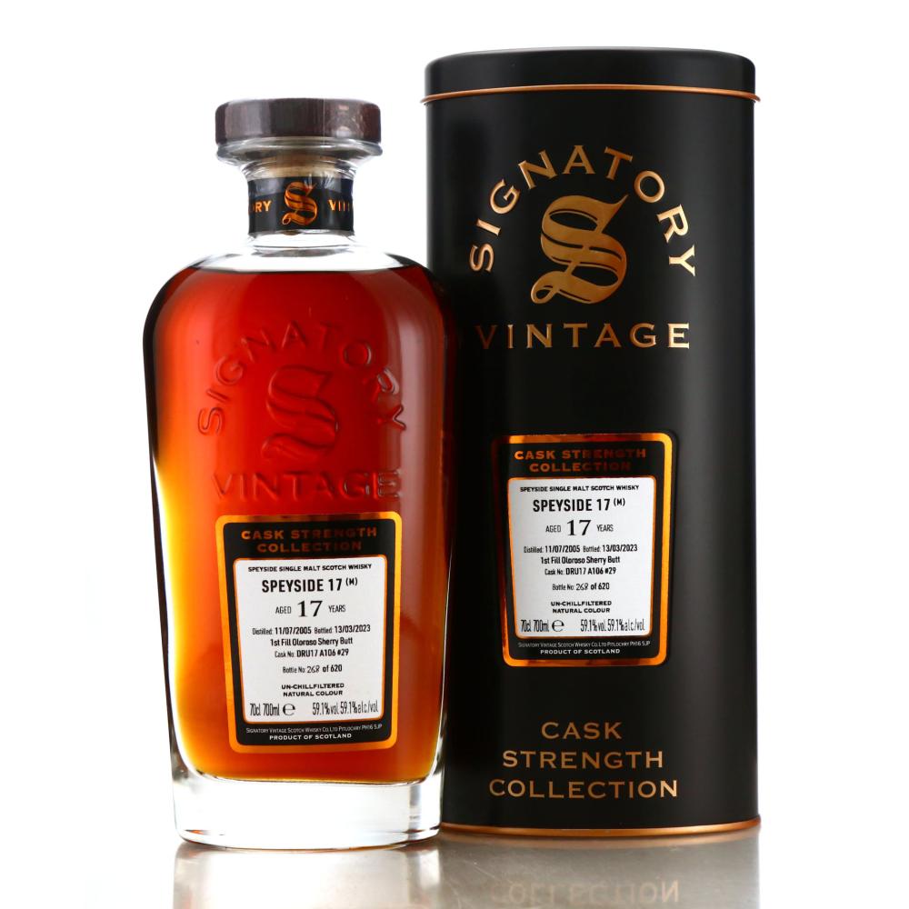 Macallan 'Speyside 17' 2005 Signatory Vintage 17 Year Old Cask Strength #29