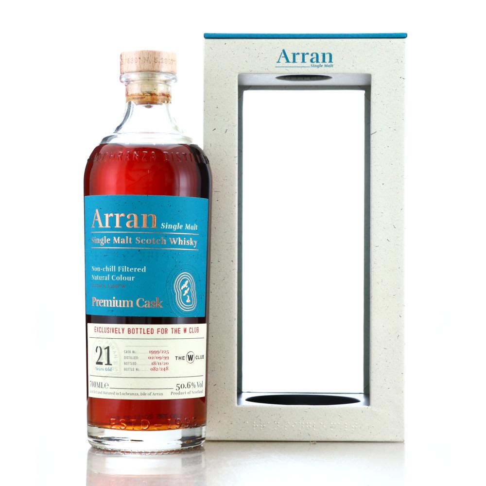 Arran 1999 Single Sherry Cask 21 Year Old #225 / The W Club