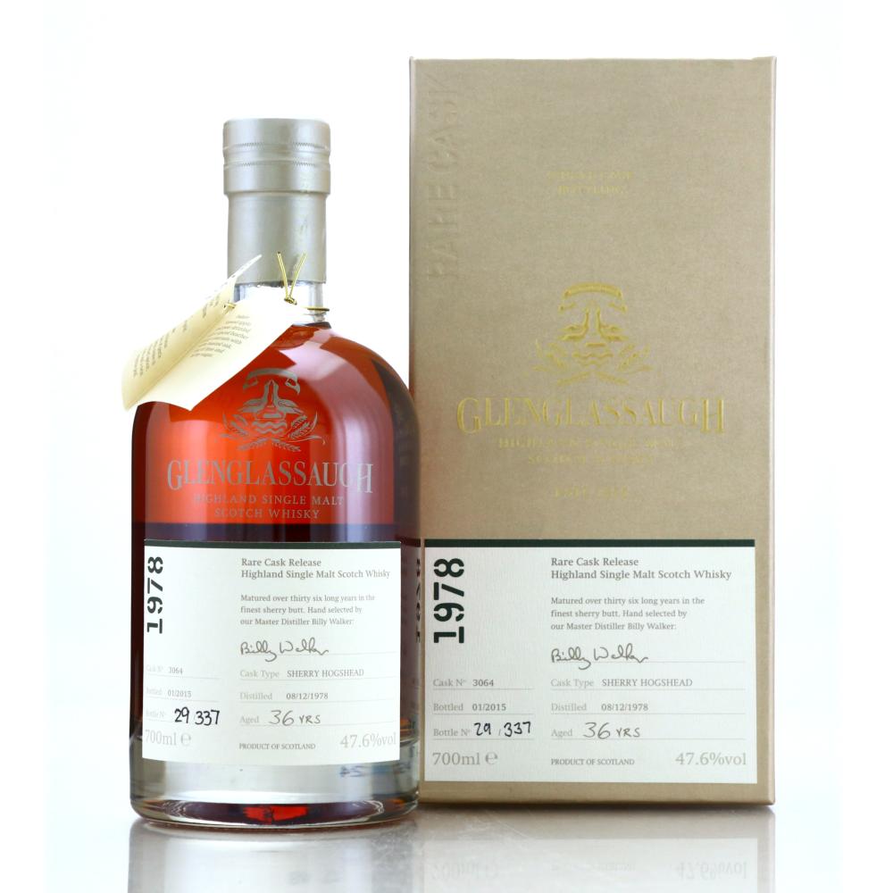 Glenglassaugh 1978 Single Sherry Cask 36 Year Old #3064