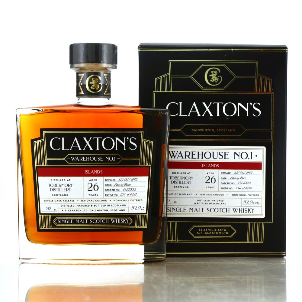 Tobermory 1995 Claxton's 26 Year Old