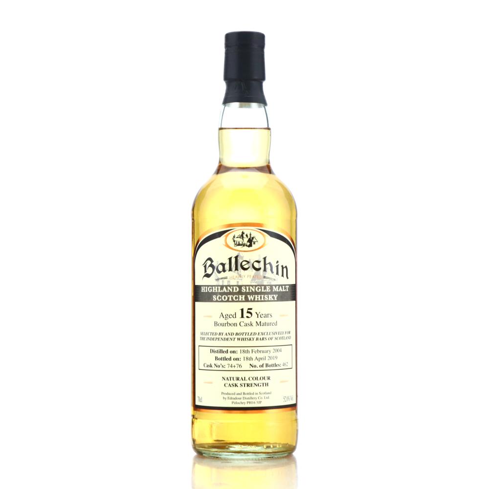 Ballechin 2004 Bourbon Cask 15 Year Old / IWBoS