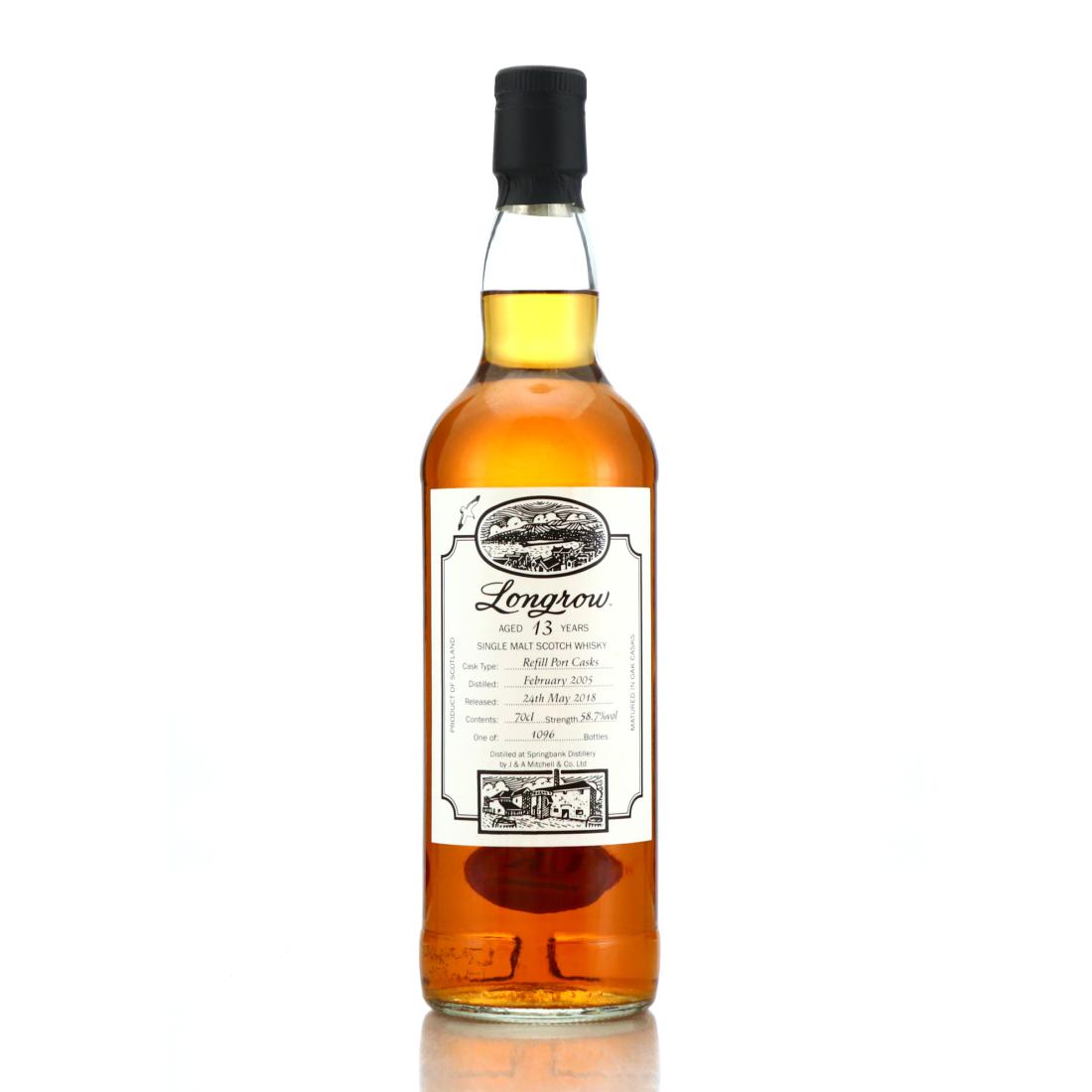 Longrow 2005 Refill Port Casks 13 Year Old / Campbeltown Malts Festival 2018