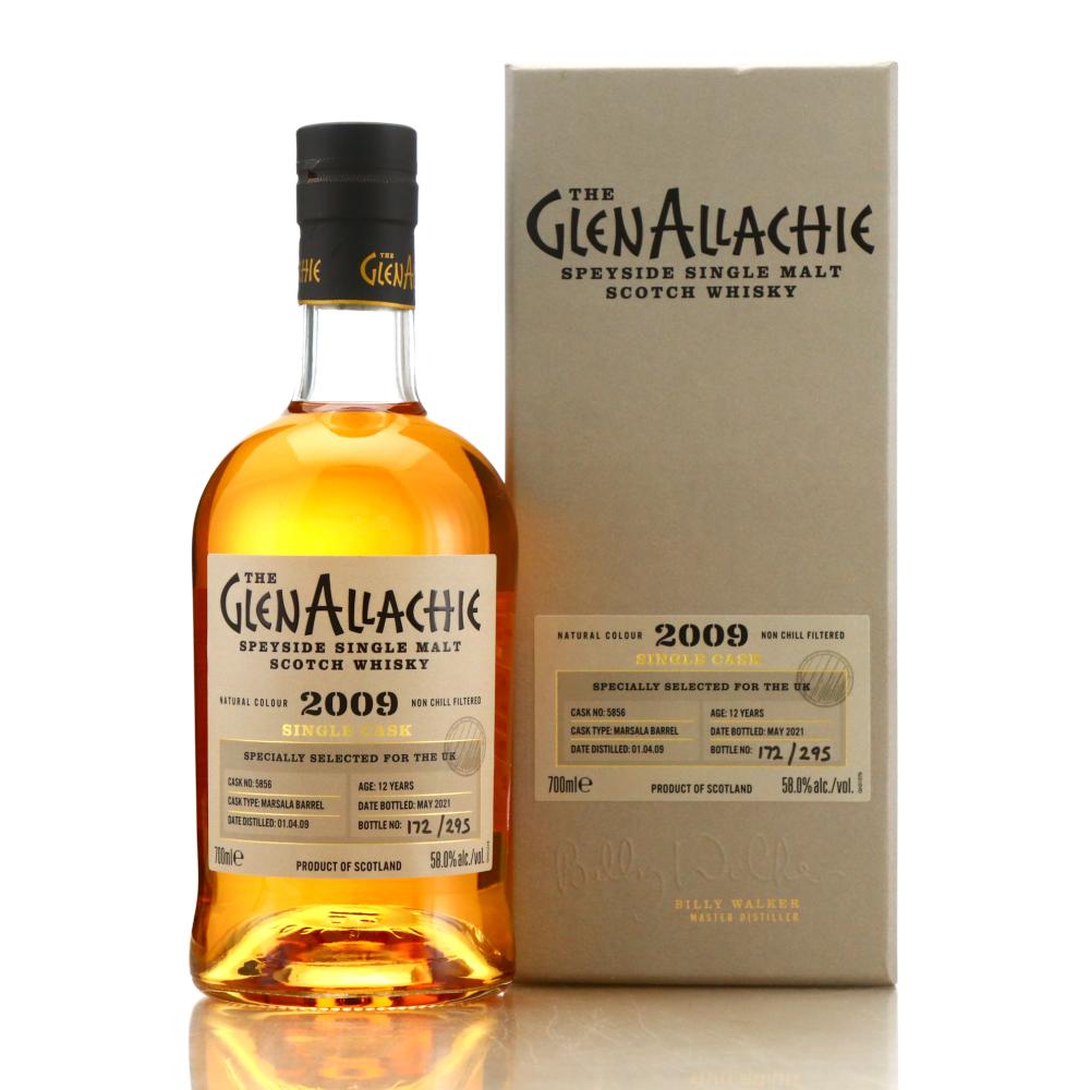 Glenallachie 2009 Single Marsala Cask 12 Year Old #5856 / UK