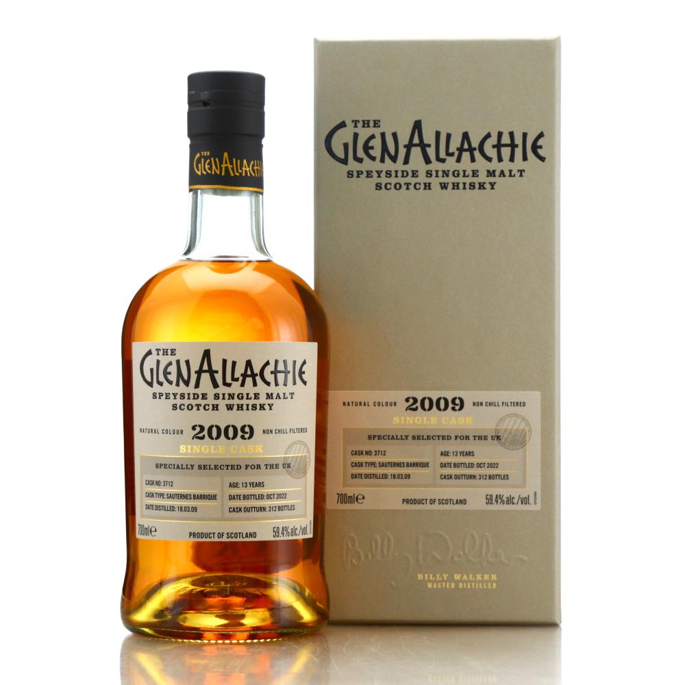 Glenallachie 2009 Single Sauternes Cask 13 Year Old #3712 / UK