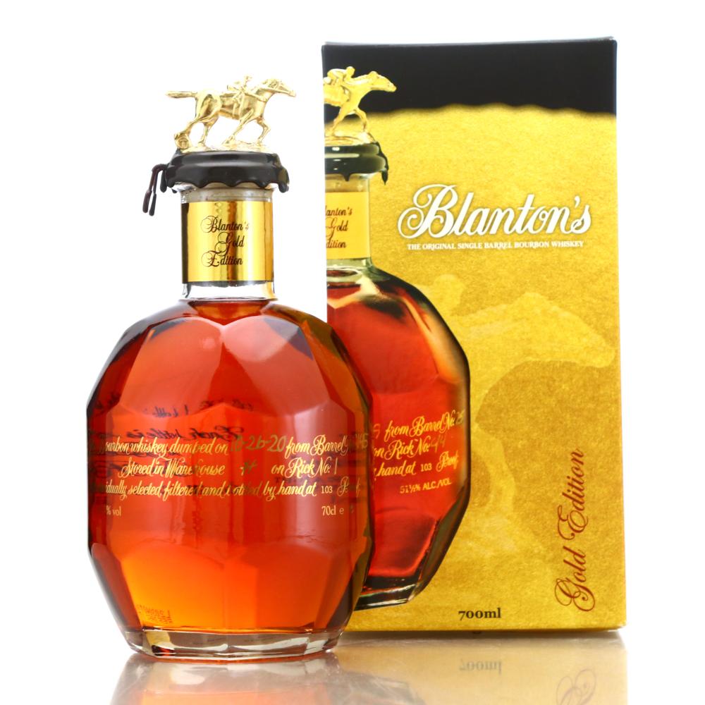 Blanton's Single Barrel Gold Edition dumped 2020 70cl