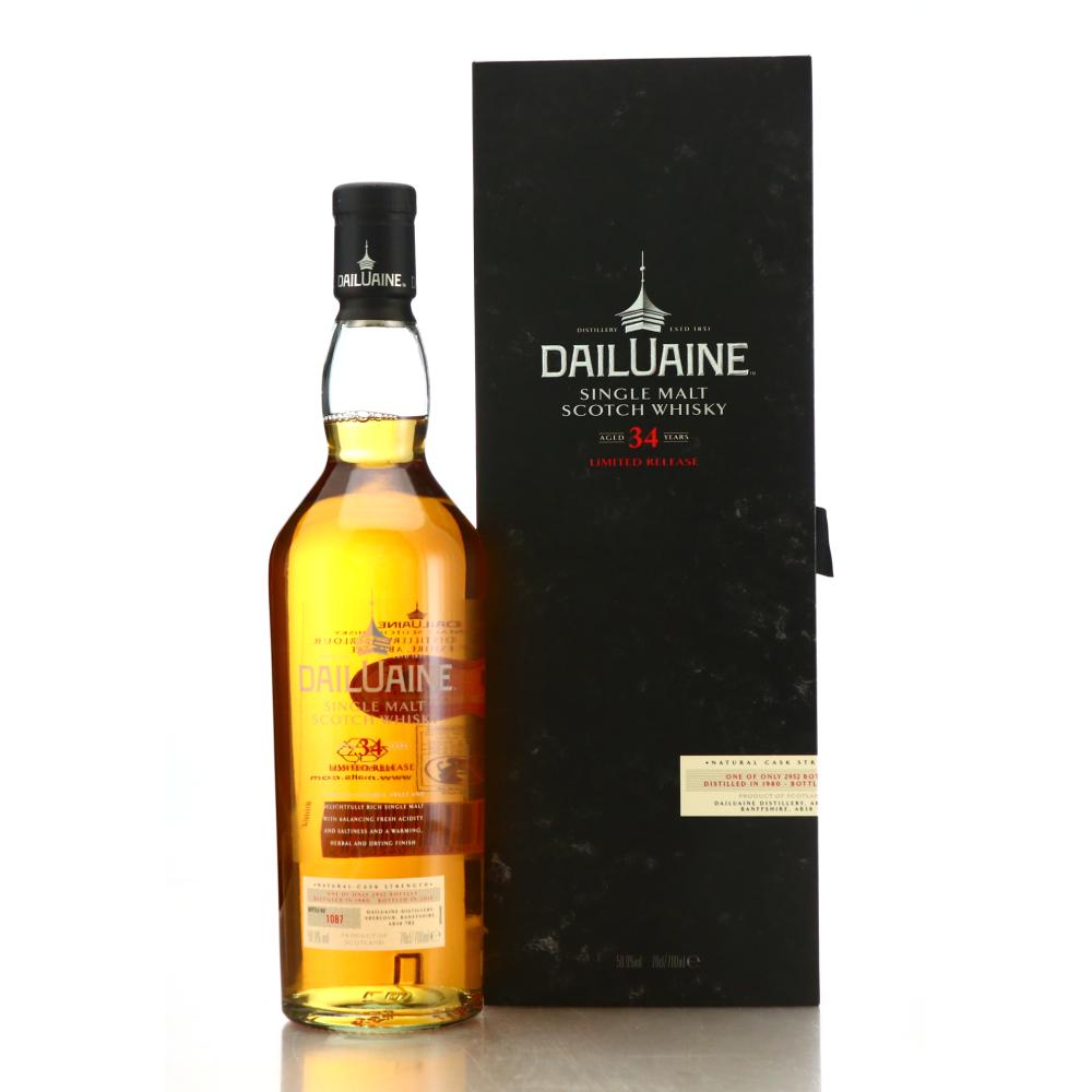 Dailuaine 1980 Cask Strength 34 Year Old