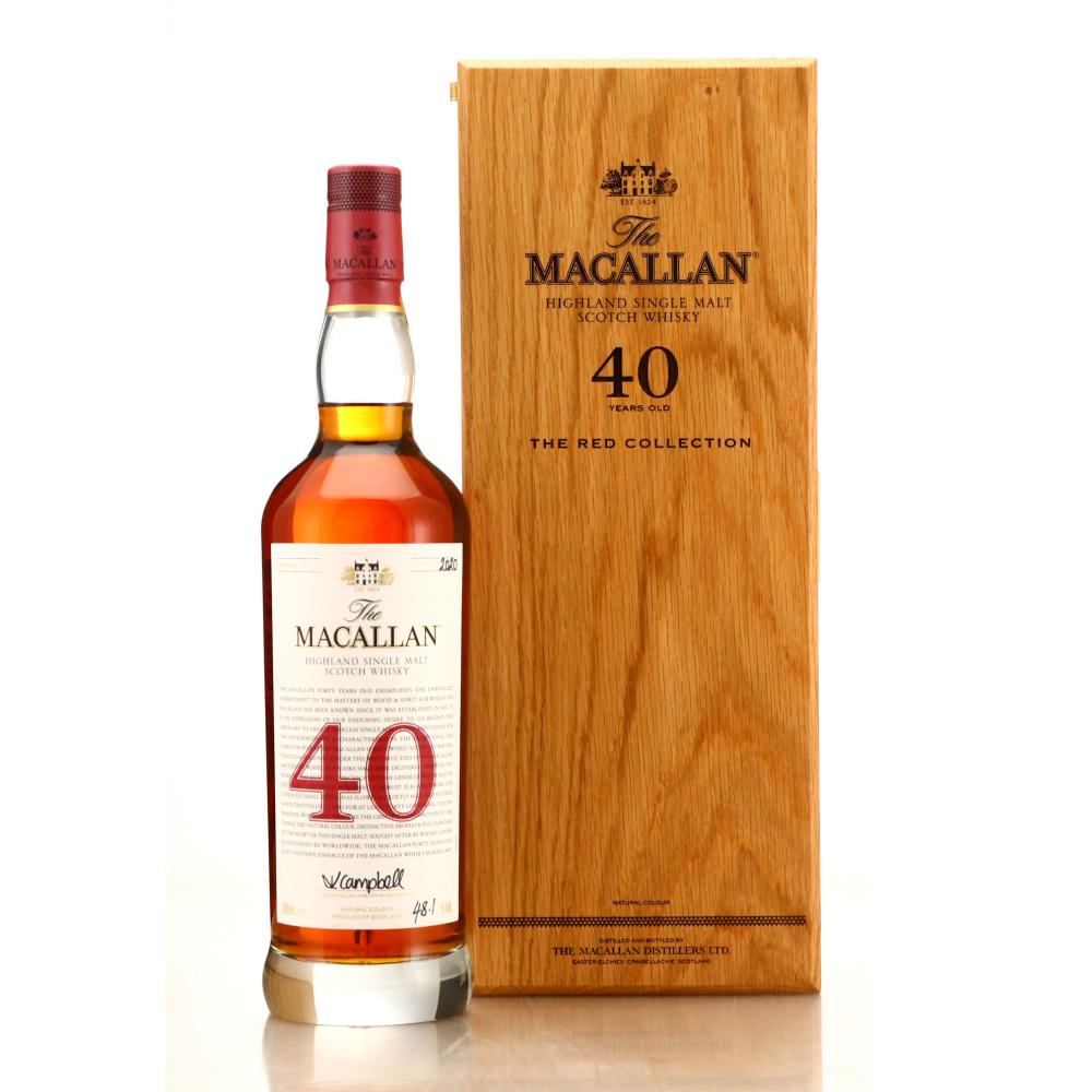 Macallan 40 Year Old The Red Collection