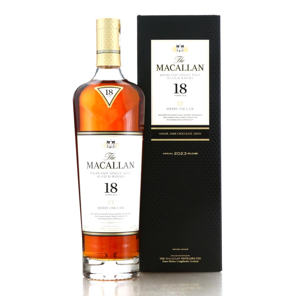 Macallan 18 Year Old Sherry Oak 2023 Release