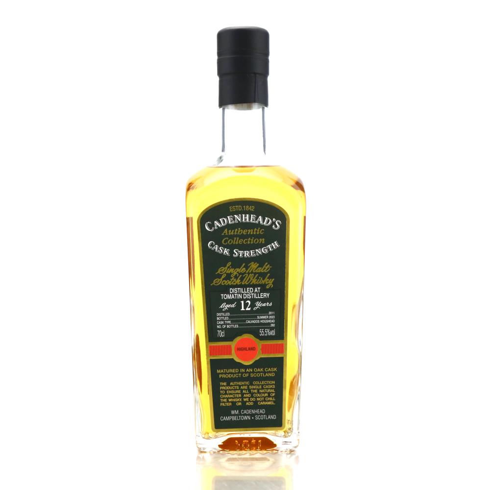 Tomatin 2011 Cadenhead's 12 Year Old