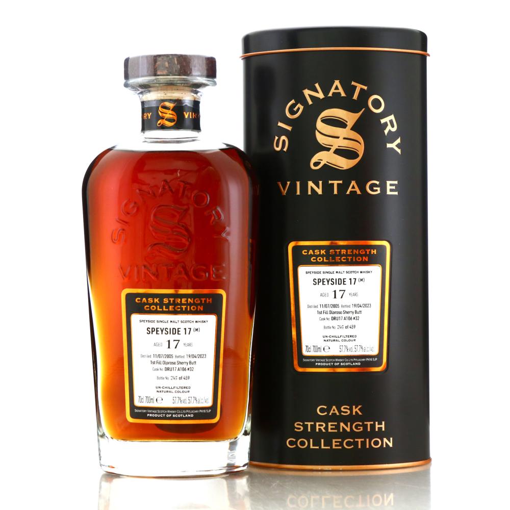 Macallan 'Speyside 17' 2005 Signatory Vintage 17 Year Old Cask Strength #32