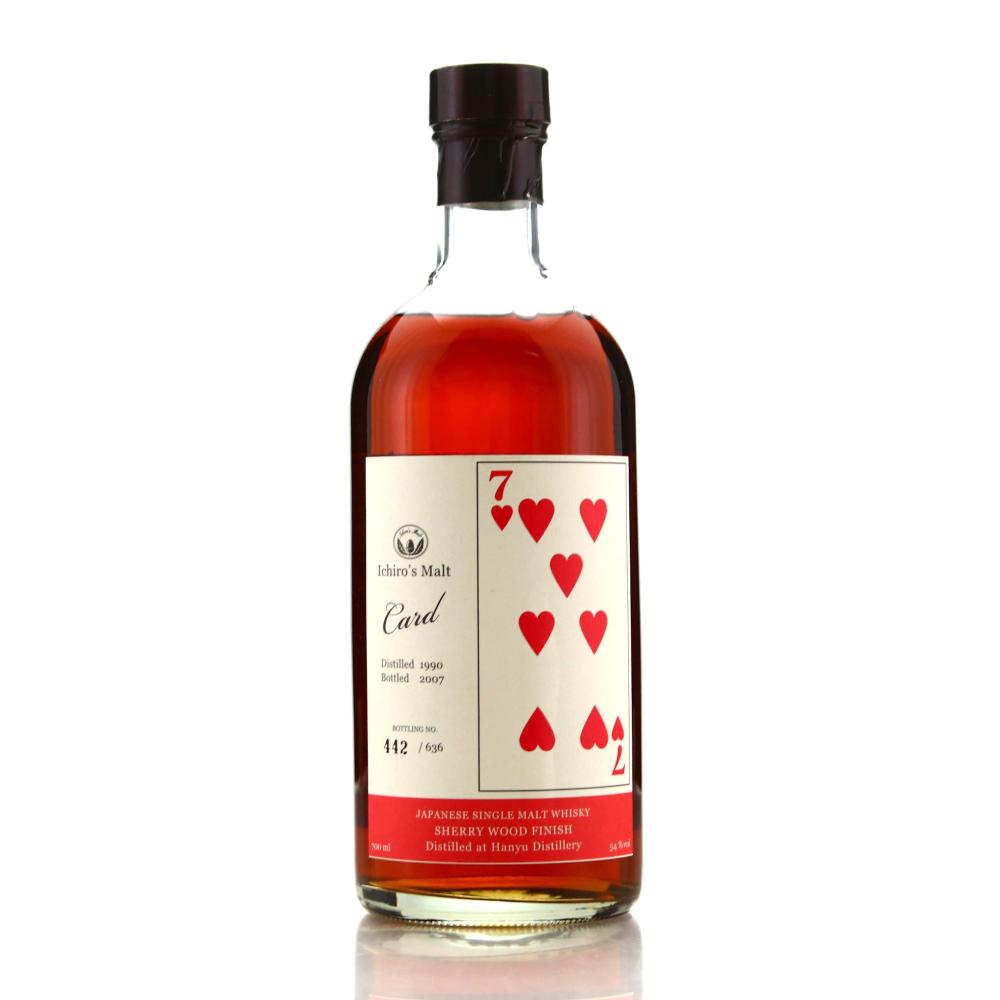 Hanyu 1990 Ichiro's Malt 'Card' #9002 / Seven of Hearts