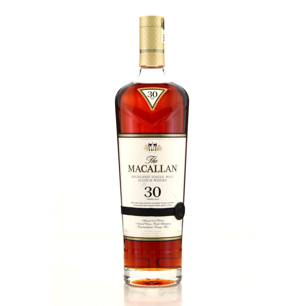 Macallan 30 Year Old Sherry Oak 2018 Release