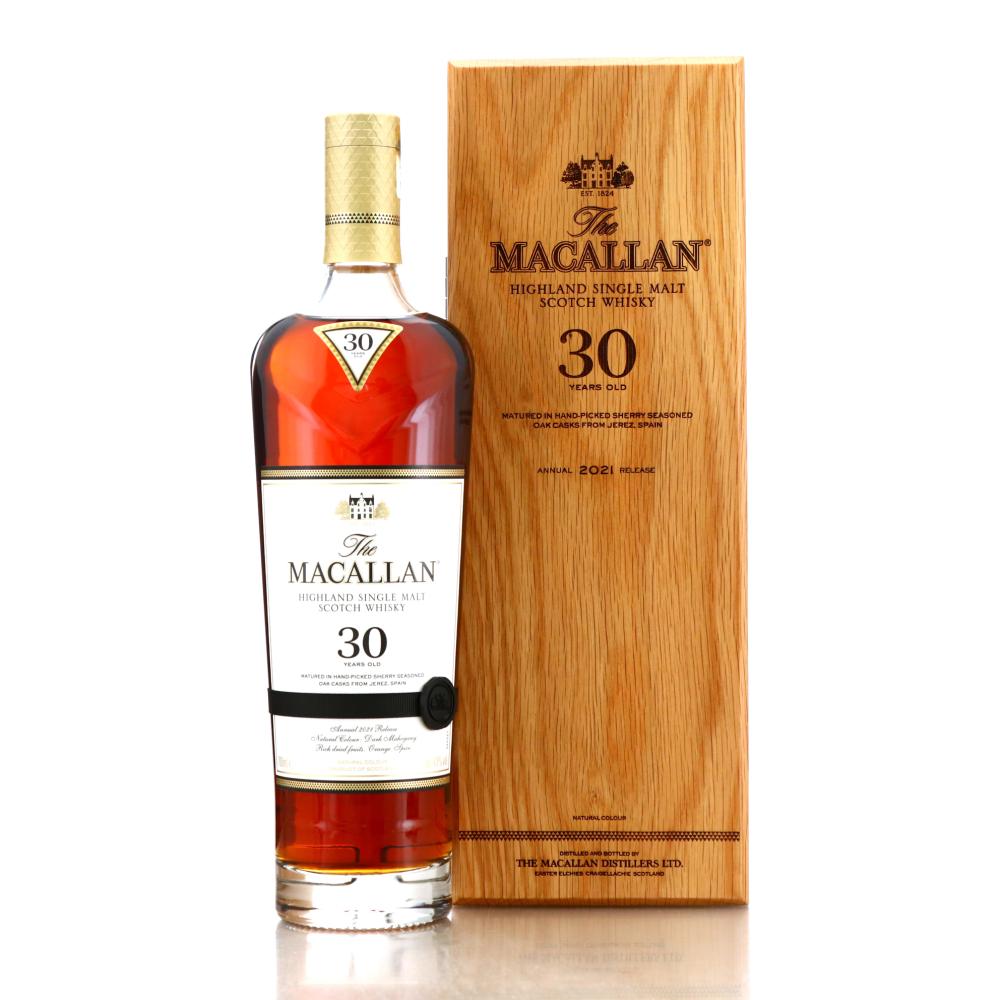 Macallan 30 Year Old Sherry Oak 2021 Release