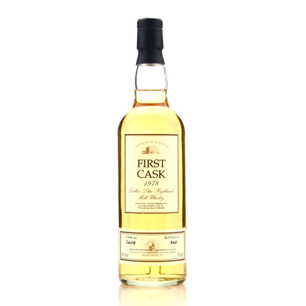 Dallas Dhu 1978 First Cask 15 Year Old #2608