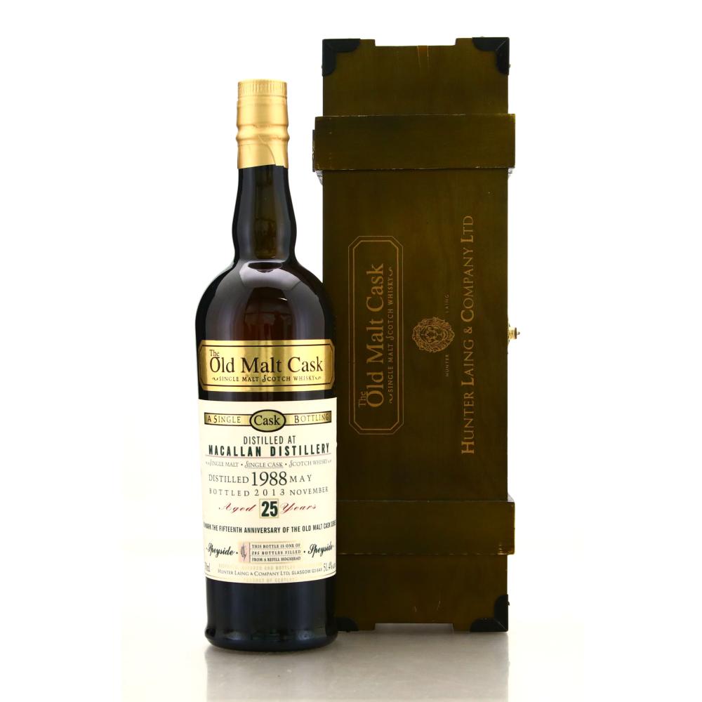 Macallan 1988 Hunter Laing 25 Year Old / Old Malt Cask 15th Anniversary