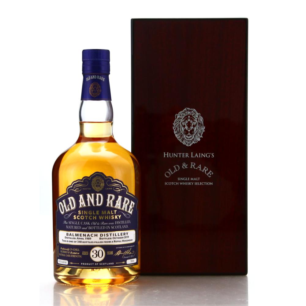 Balmenach 1989 Hunter Laing 30 Year Old / Old and Rare