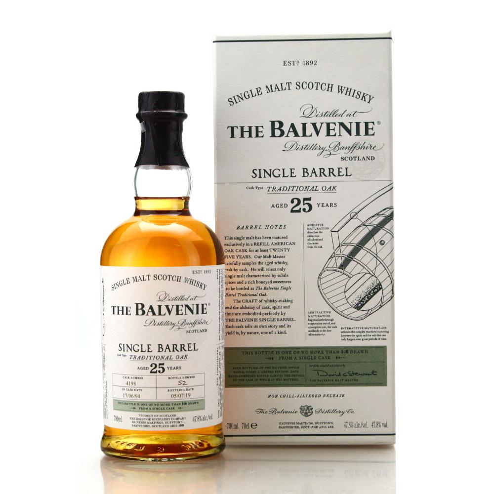 Balvenie 1994 Single Barrel 25 Year Old #4198