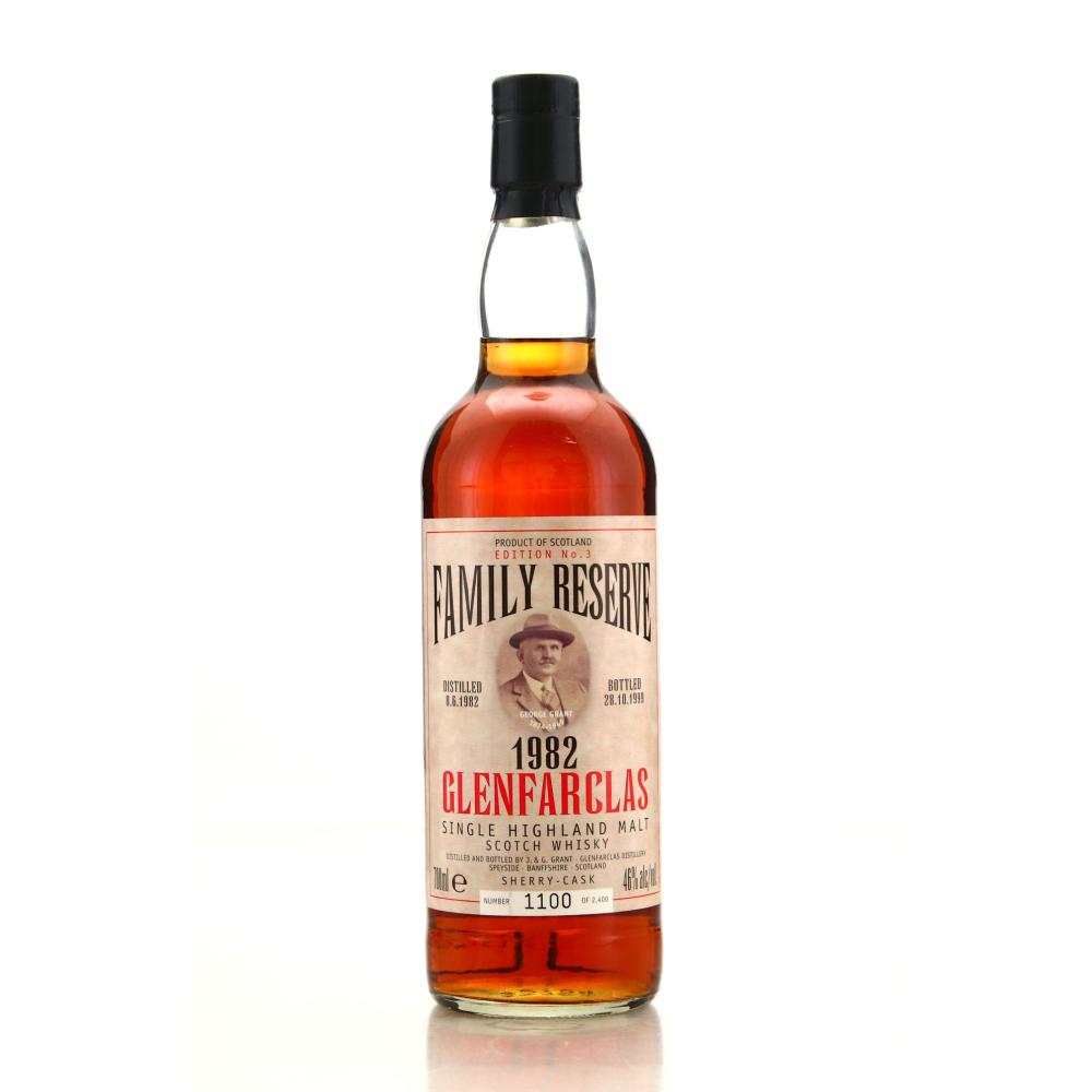 Glenfarclas 1982 Family Reserve bottled 1999