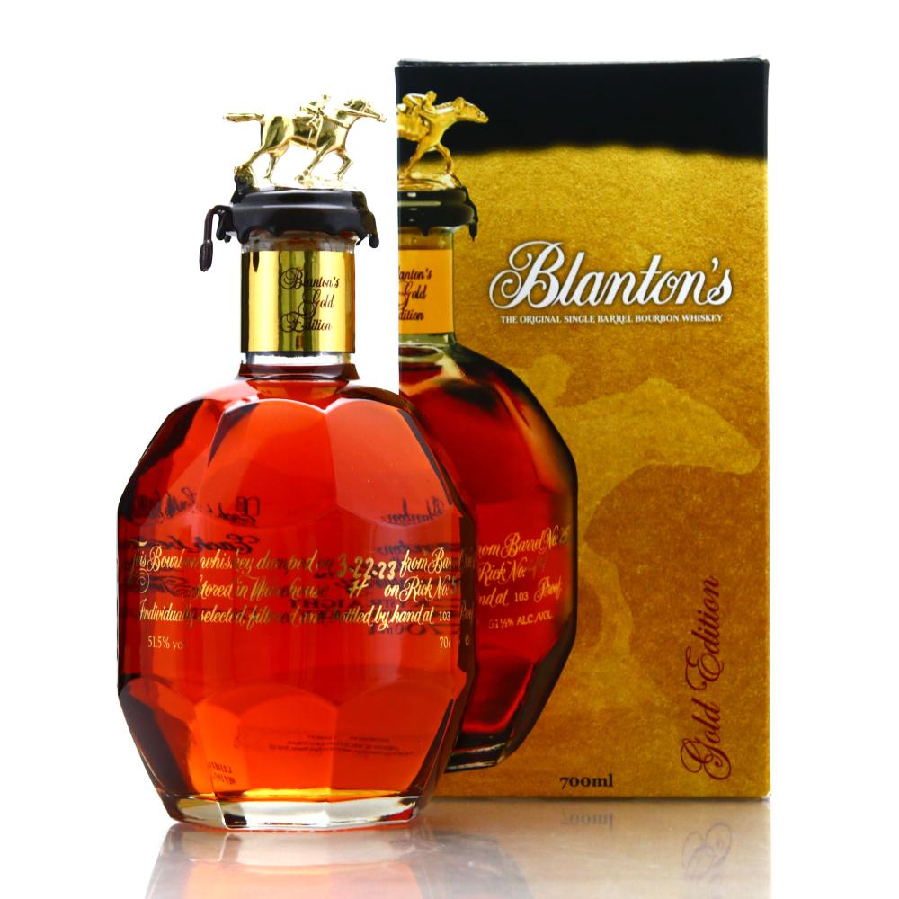 Blanton's Single Barrel Gold Edition dumped 2023 70cl