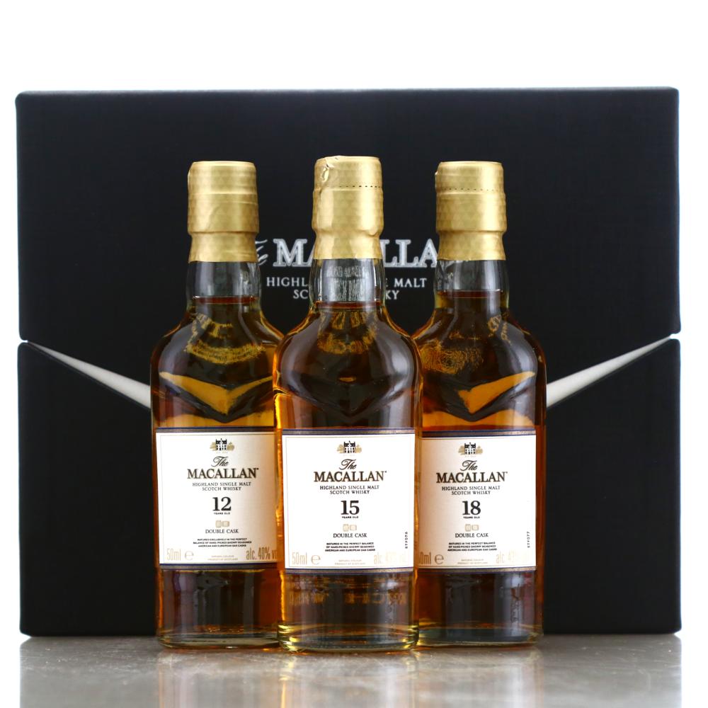 Macallan Double Cask Miniature x 3