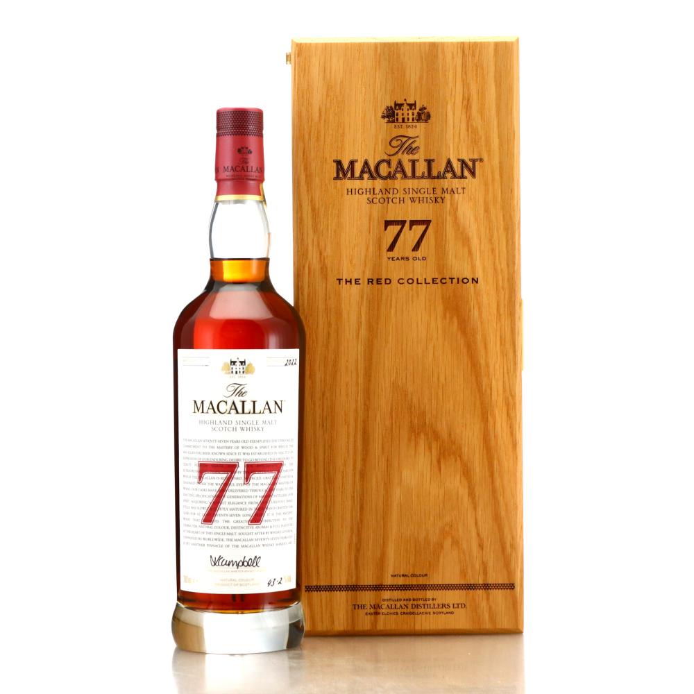 Macallan 77 Year Old The Red Collection