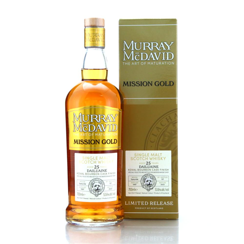 Dailuaine 1997 Murray McDavid 25 Year Old Mission Gold