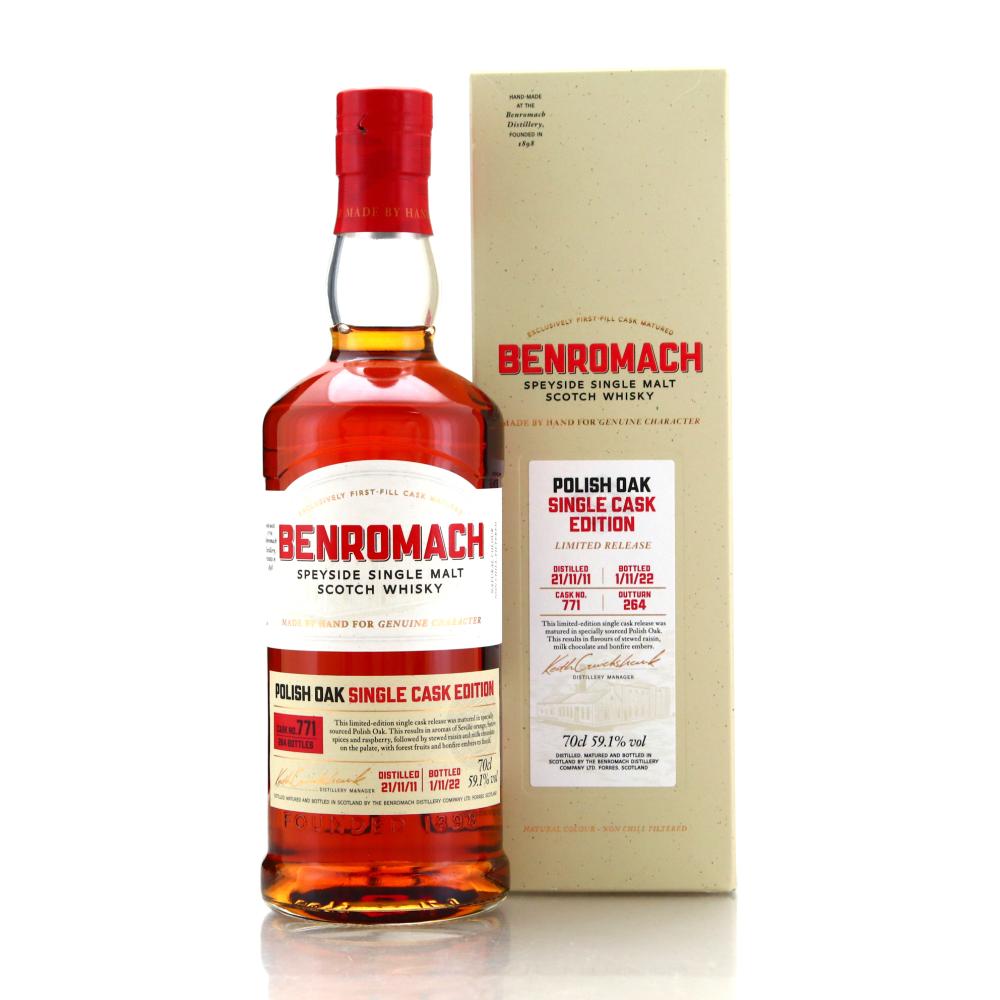 Benromach 2011 Single Polish Oak Cask #771