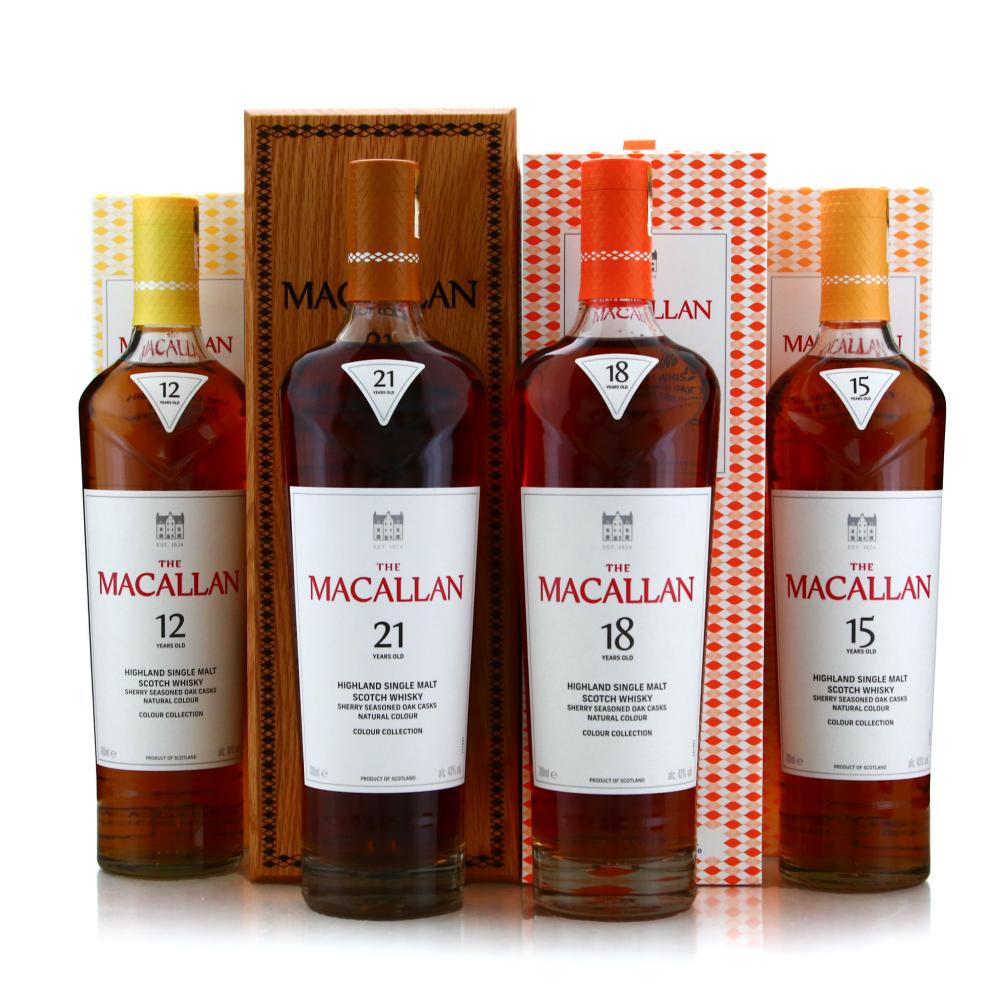 Macallan Colour Collection 4 x 70cl