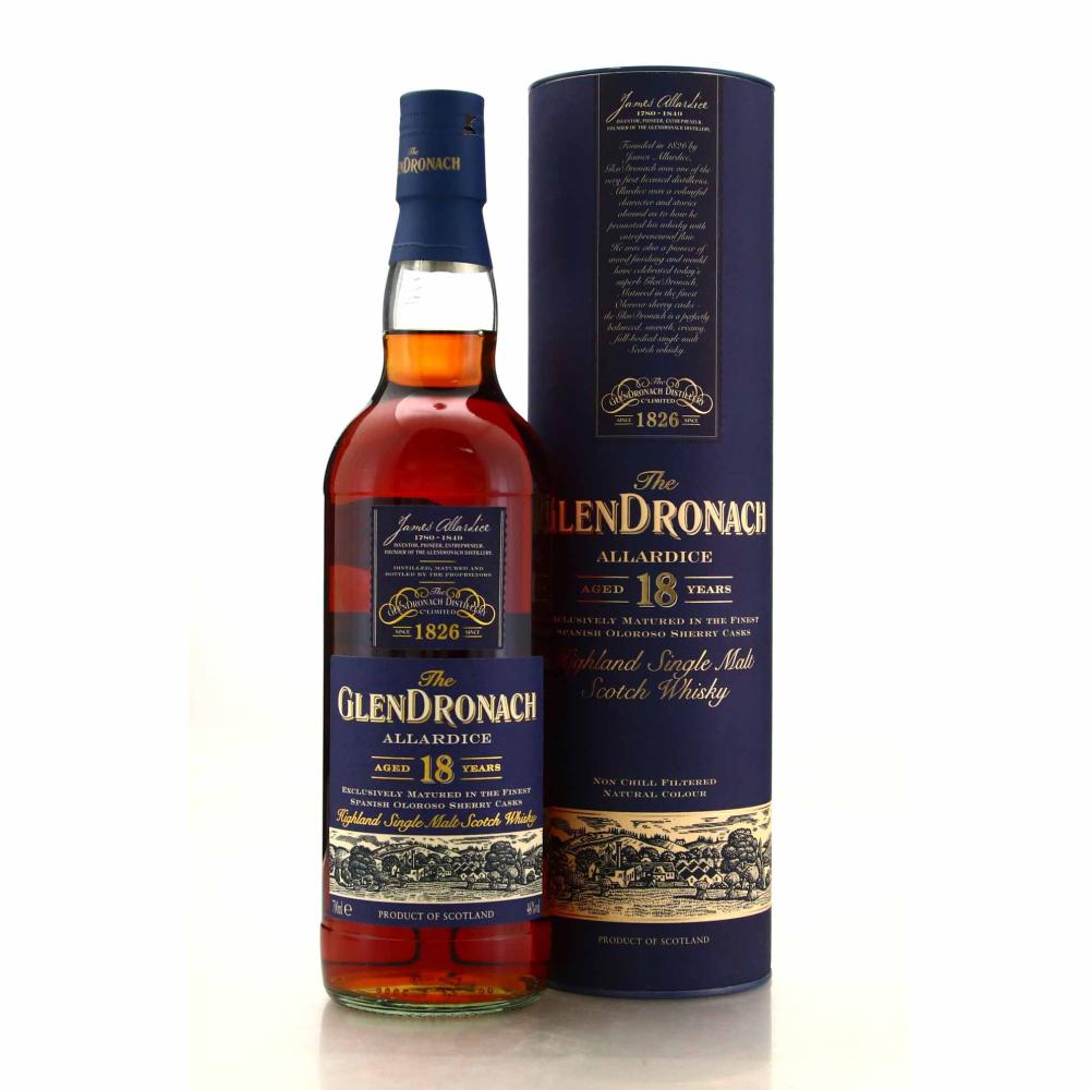Glendronach 18 Year Old Allardice 2010 Release / Lot 4
