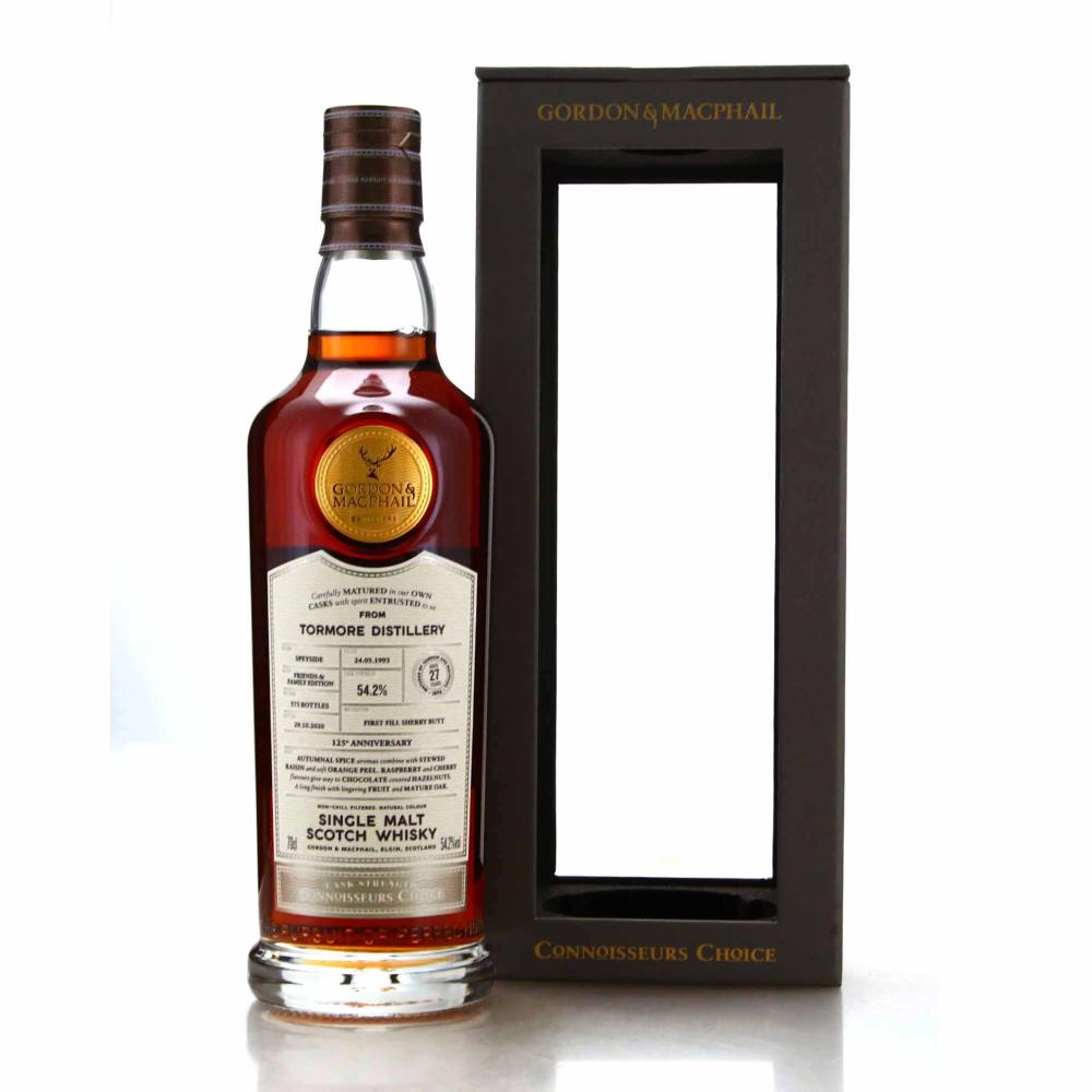 Tormore 1993 Gordon and MacPhail 27 Year Old Friends and Family Batch