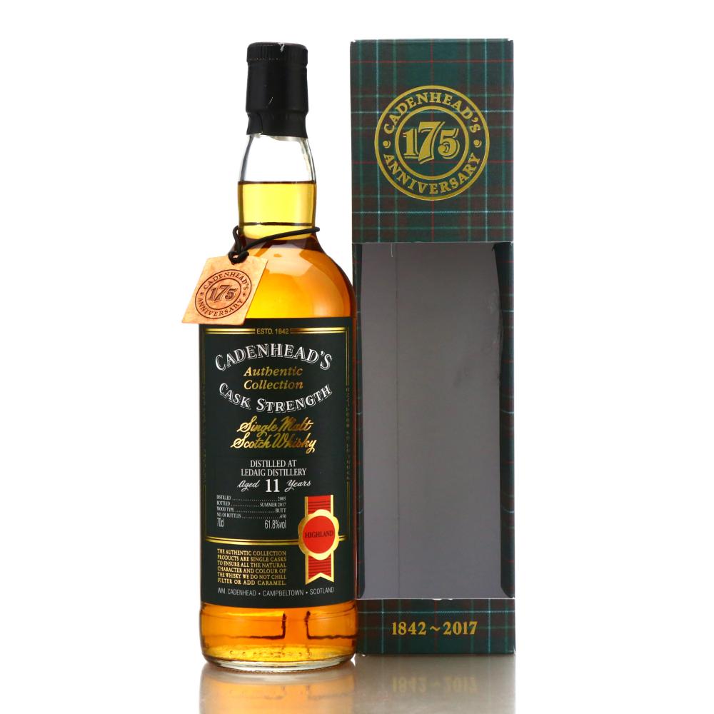 Ledaig 2005 Cadenhead's 11 Year Old / 175th Anniversary