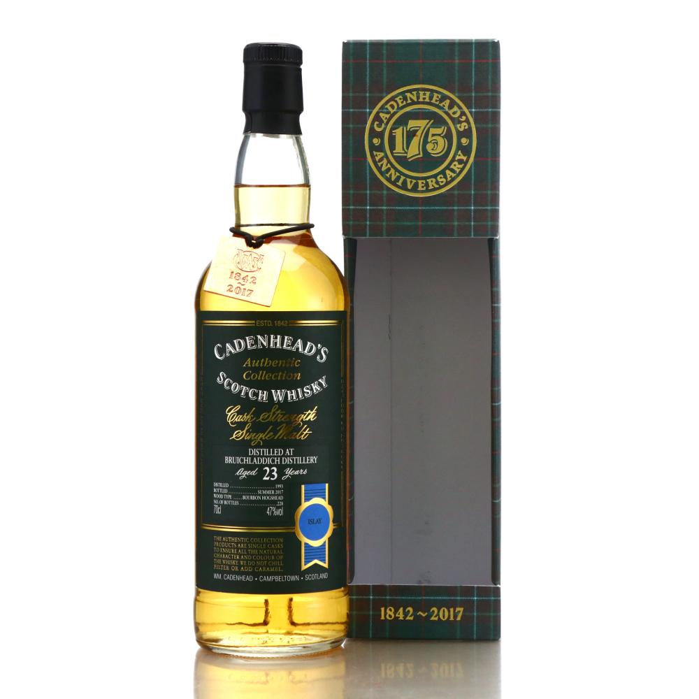 Bruichladdich 1993 Cadenhead's 23 Year Old / 175th Anniversary