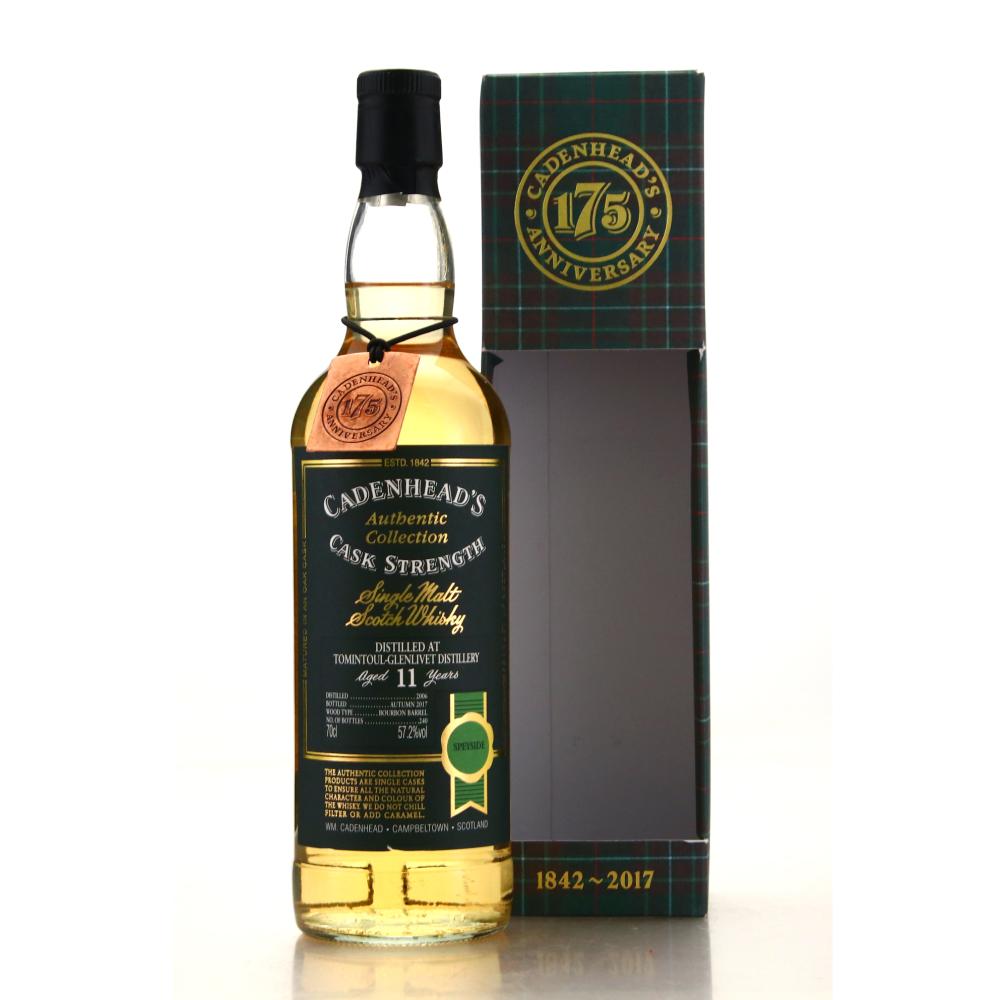 Tomintoul 2006 Cadenhead's 11 Year Old / 175th Anniversary