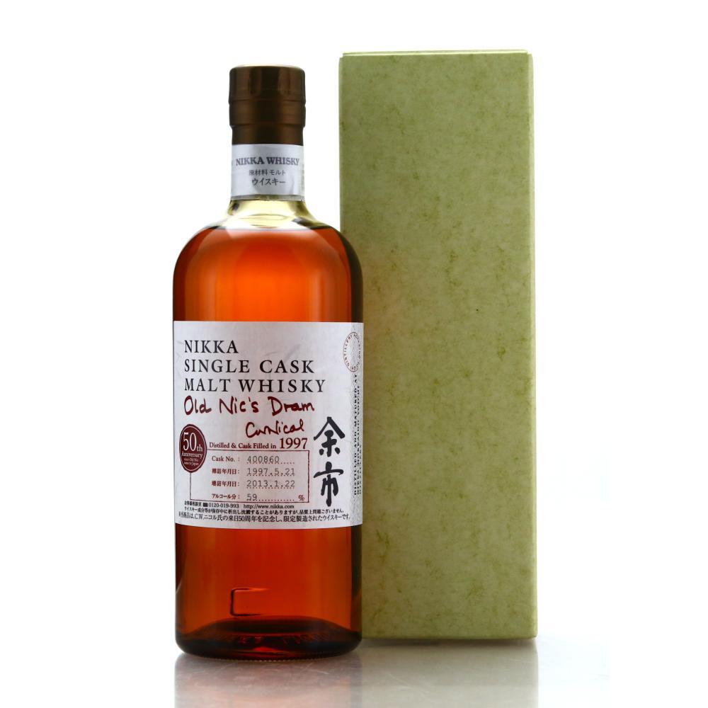 Yoichi 1997 Single Cask #400860 75cl / Old Nic's Dram 50th Anniversary