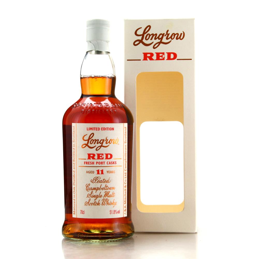 Longrow Red 11 Year Old Fresh Port Casks / Signed