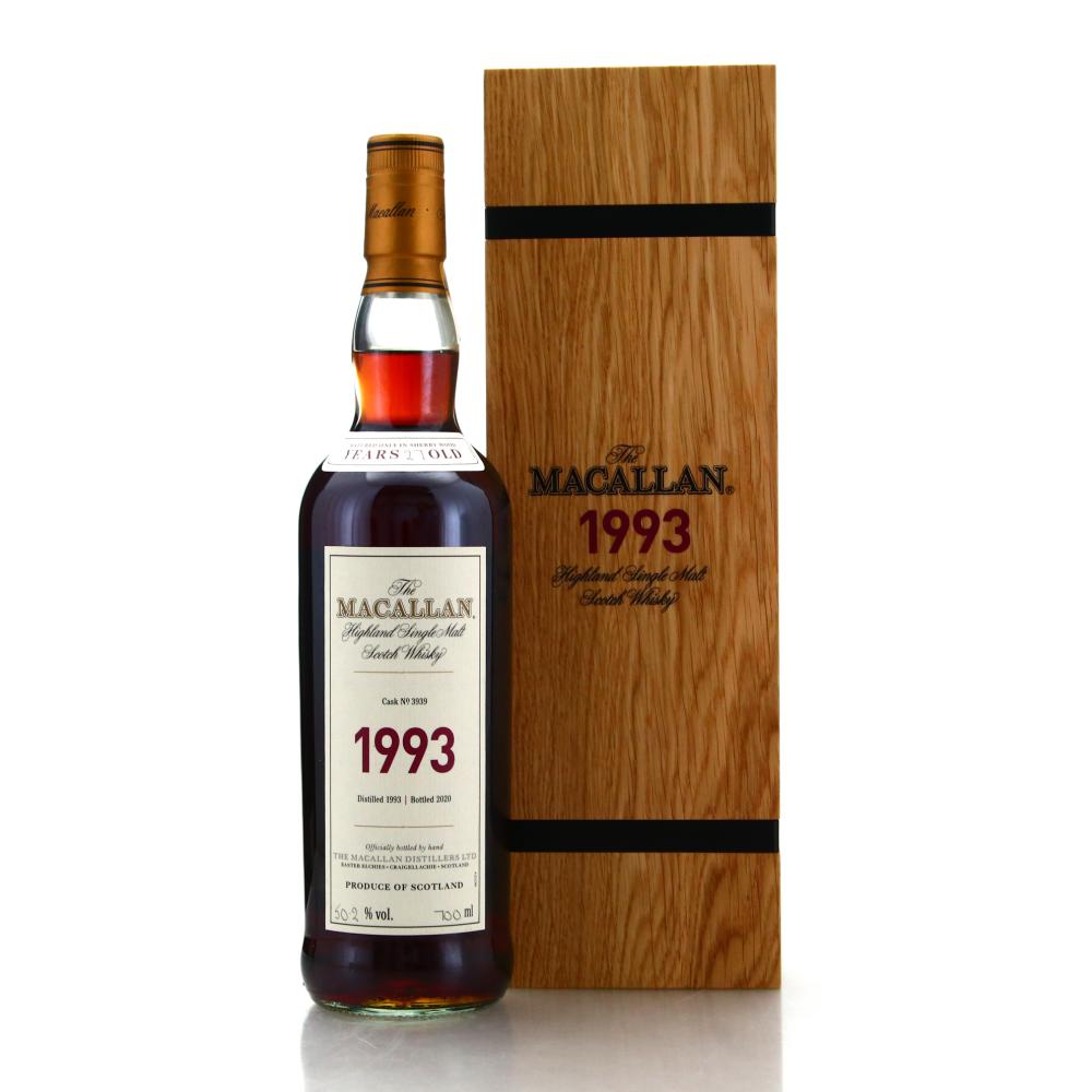 Macallan 1993 Fine and Rare 27 Year Old #3939