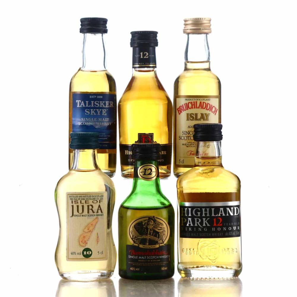 Islay & Island Single Malt Miniature x 6