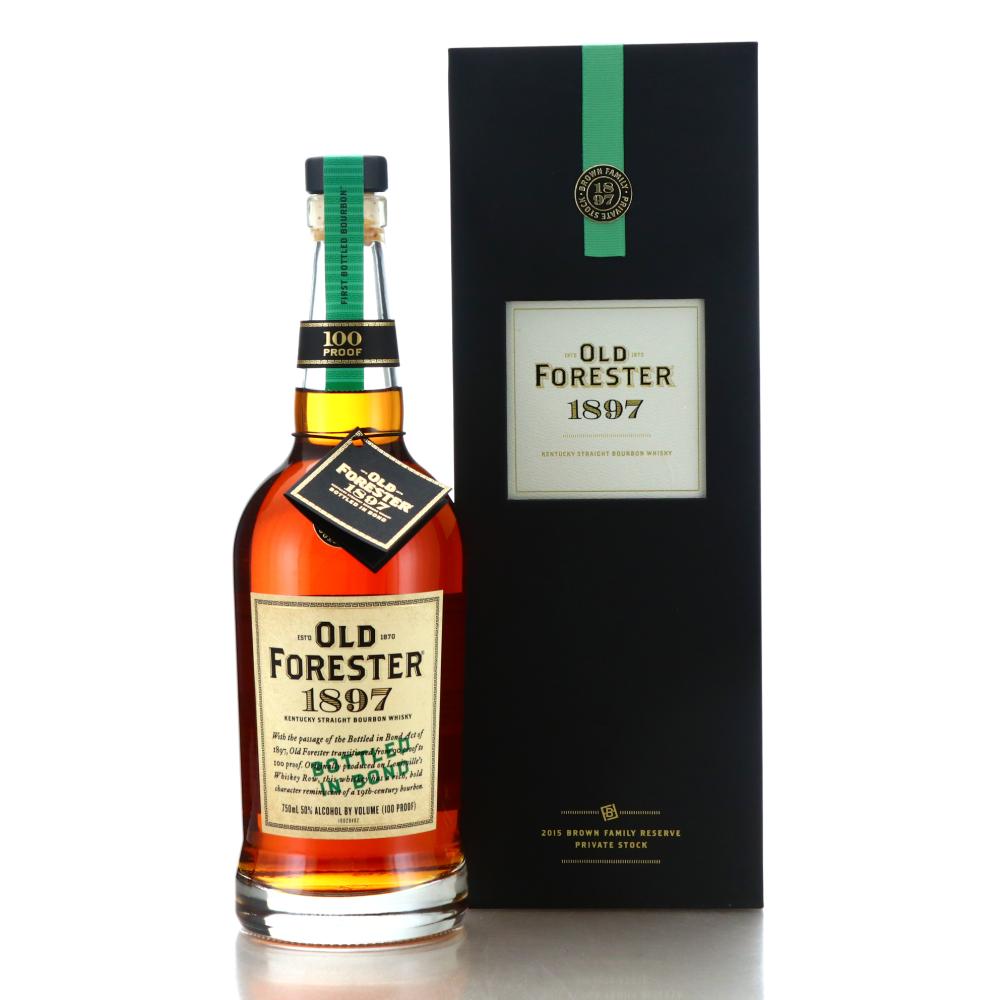 Old Forester '1897' Bottled In Bond / Private Stock 2015