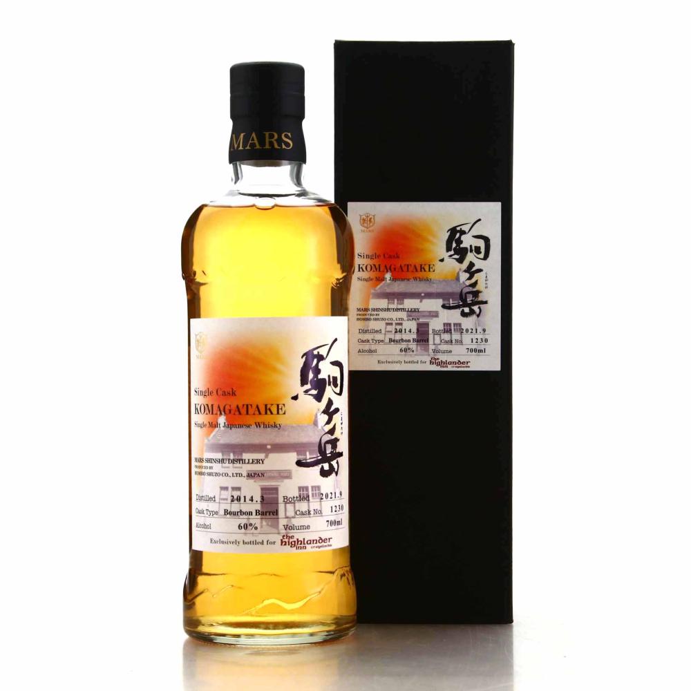 Komagatake 2014 Single Bourbon Cask #1230 / The Highlander Inn