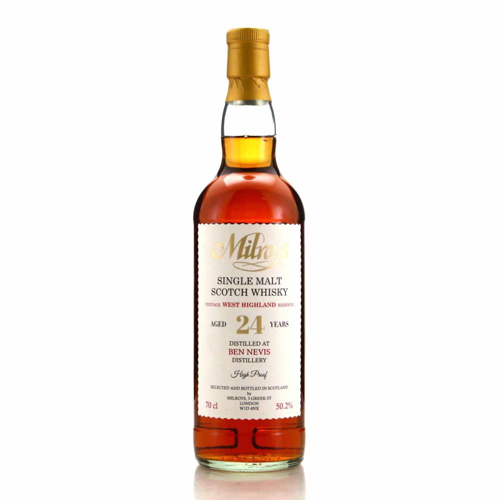 Ben Nevis 1996 Milroy's 24 Year Old