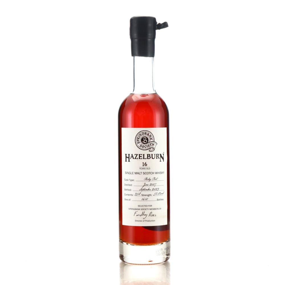 Hazelburn 2007 Springbank Society 16 Year Old 35cl / Ruby Port