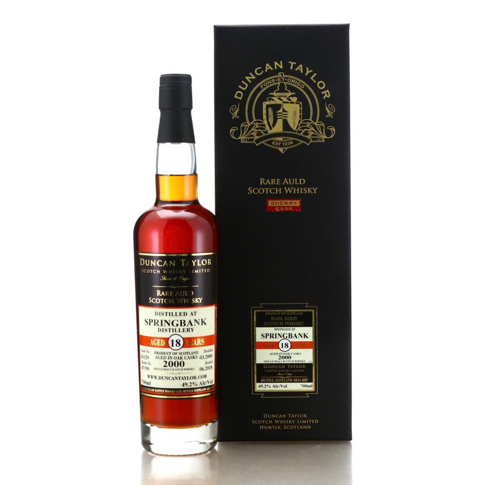 Springbank 2000 Duncan Taylor Single Cask 18 Year Old