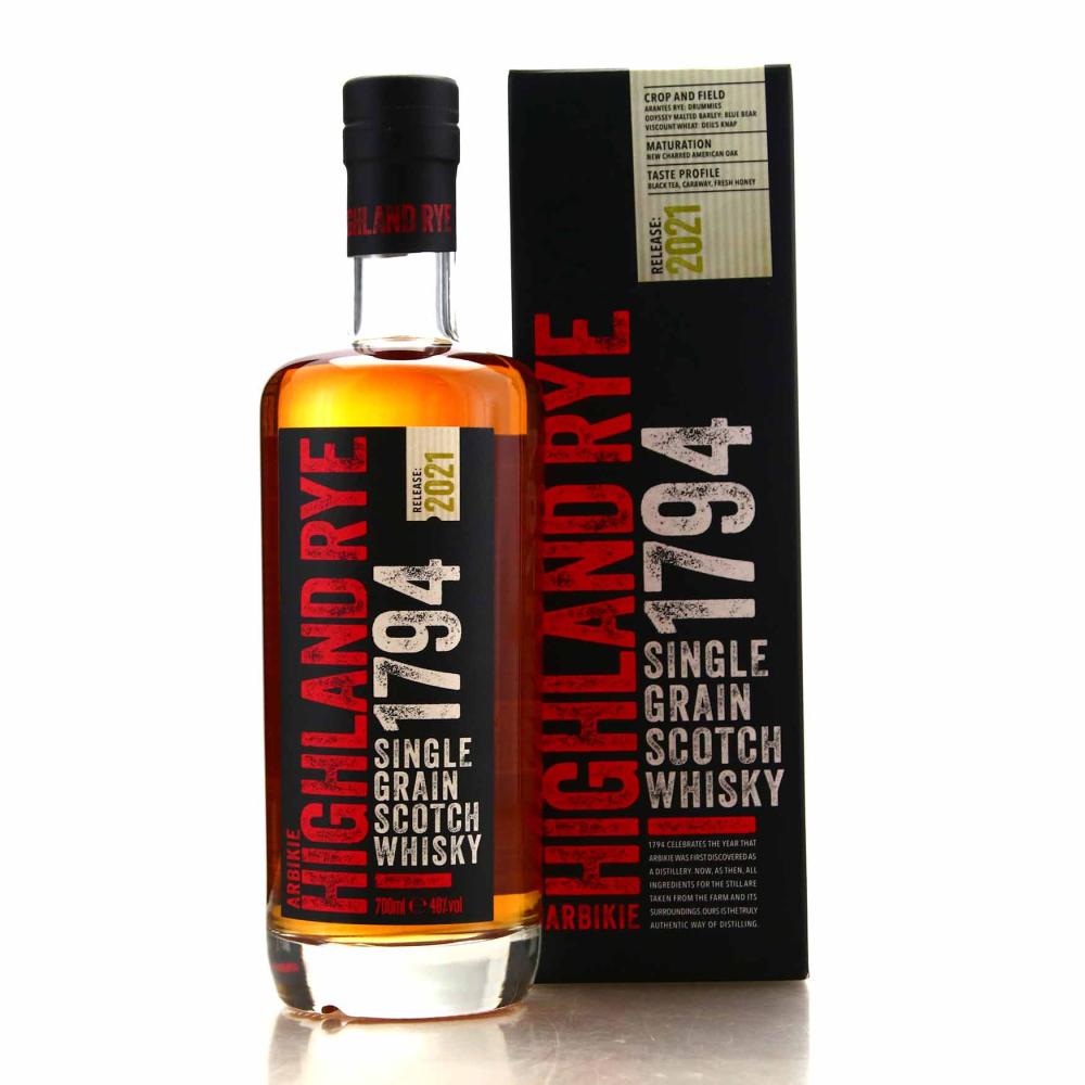 Arbikie Highland Rye 1794 Edition 2021 Release
