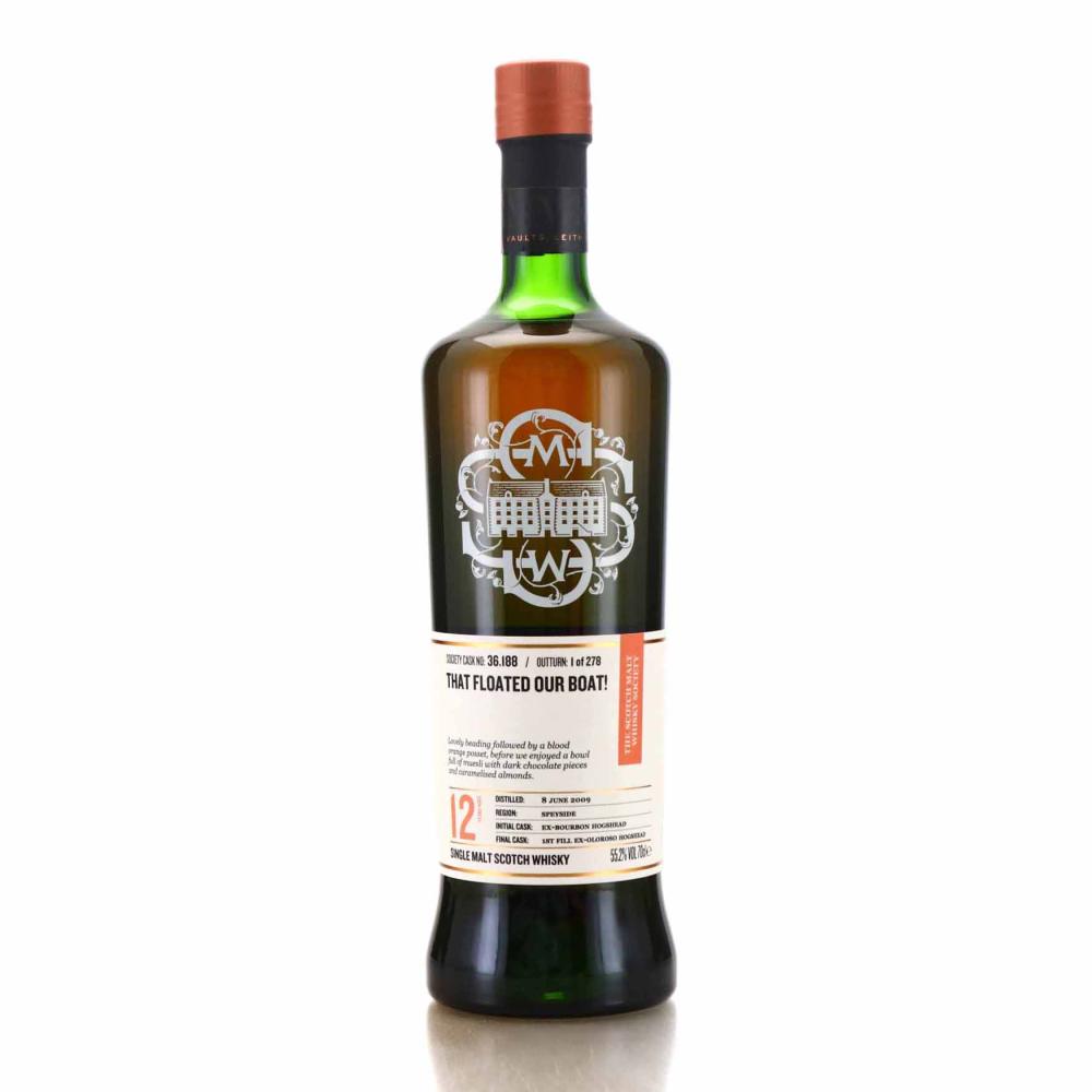 Benrinnes 2009 SMWS 12 Year Old 36.188