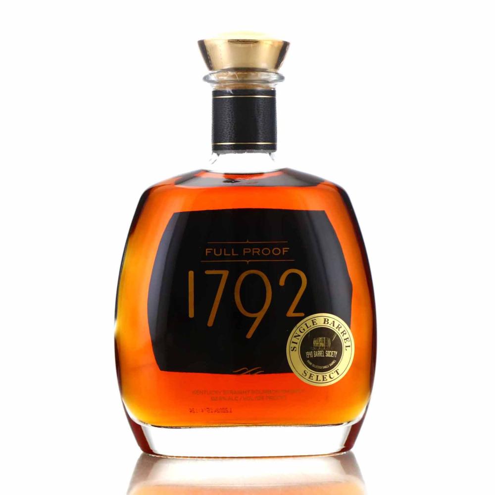Barton 1792 Full Proof Kentucky Straight Bourbon / 1940 Barrel Society