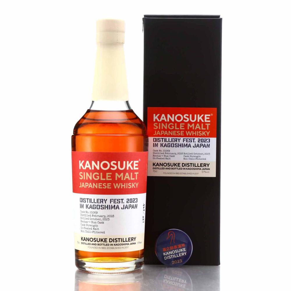 Kanosuke 2018 Single Cask #21069  / Distillery Fest. 2023